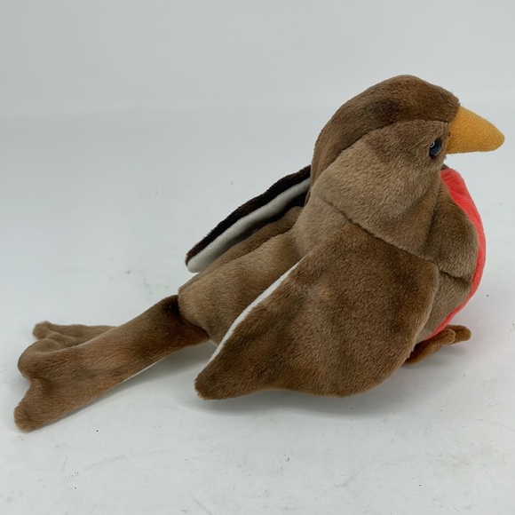Vintage 1997 Early the Robin Ty Beanie Baby Date of Birth March 20, 1997 - Picture 4 of 9